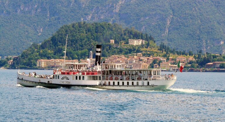Concordia Paddle Steamer - Como Lake Como