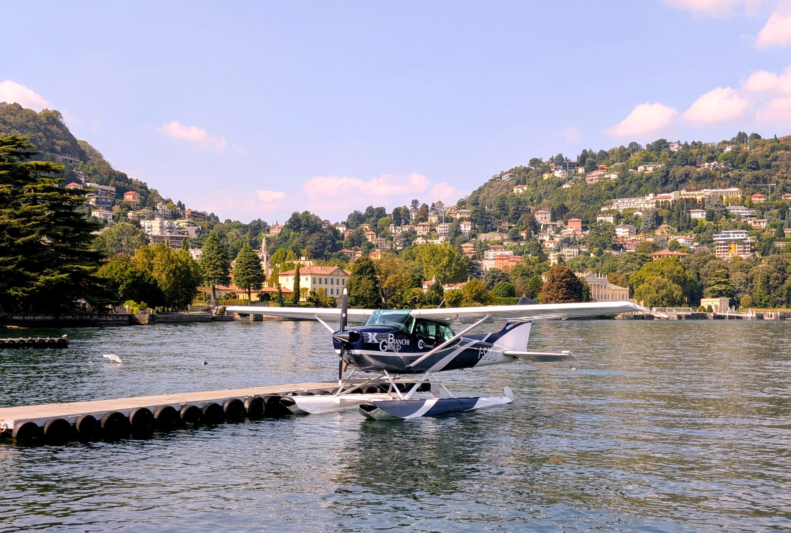 Sea Plane on Lake Como